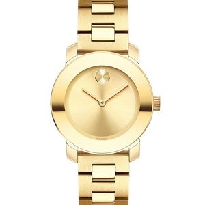 Movado gold watch